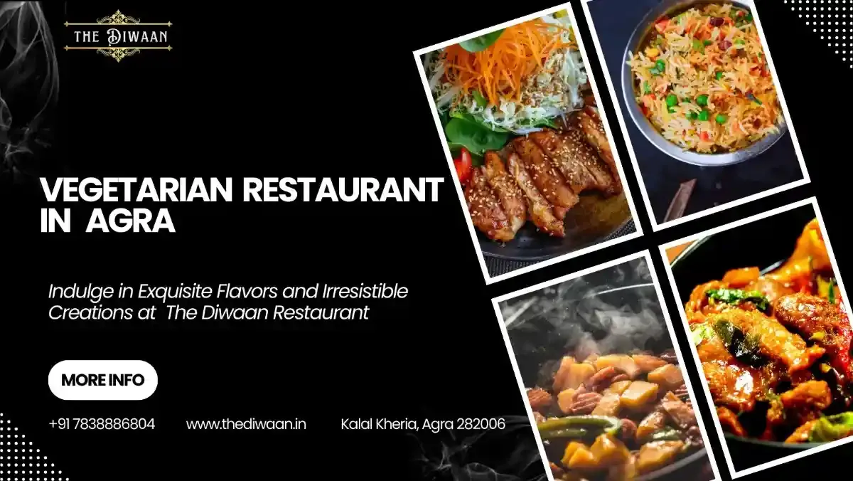 Vegetarian Restaurant in Agra – Experience the Best at The Diwaan Restaurant